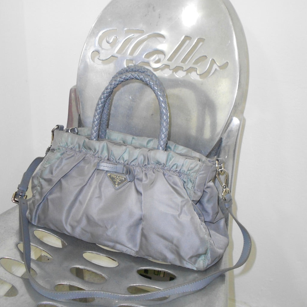 Prada bow Tessudo Nylon Bag