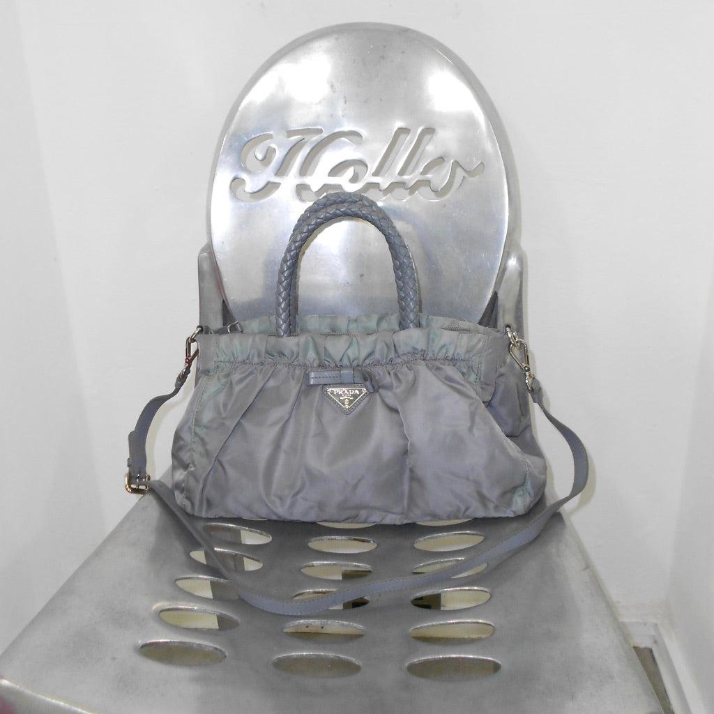 Prada bow Tessudo Nylon Bag