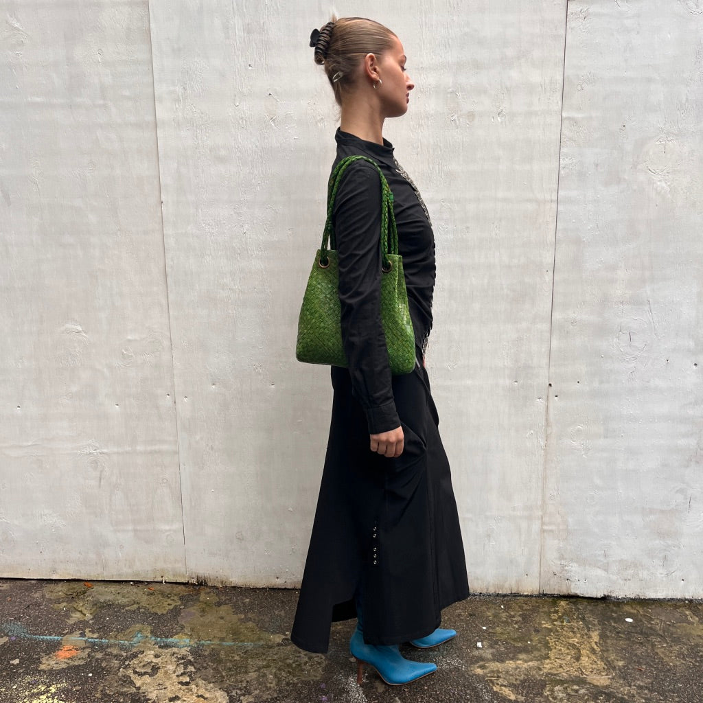 Le Jean de Marithe Francois Girbaud Maxi Skirt