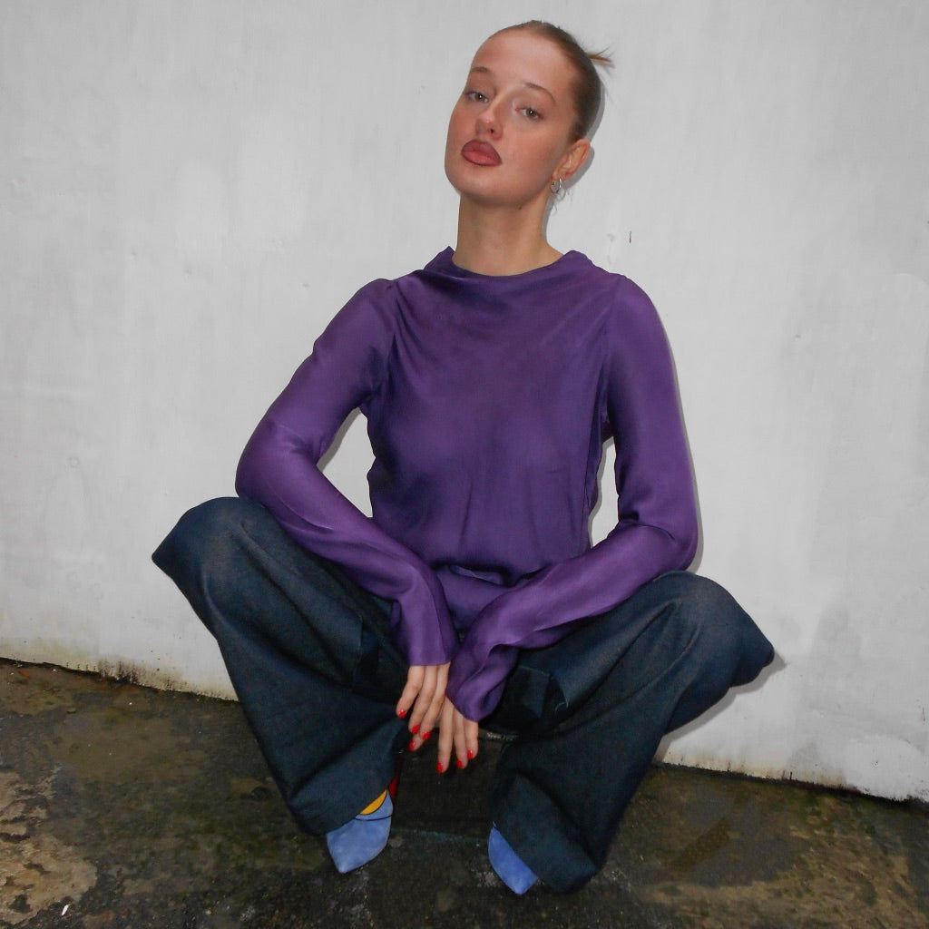 Yves Saint Laurent Silk Top