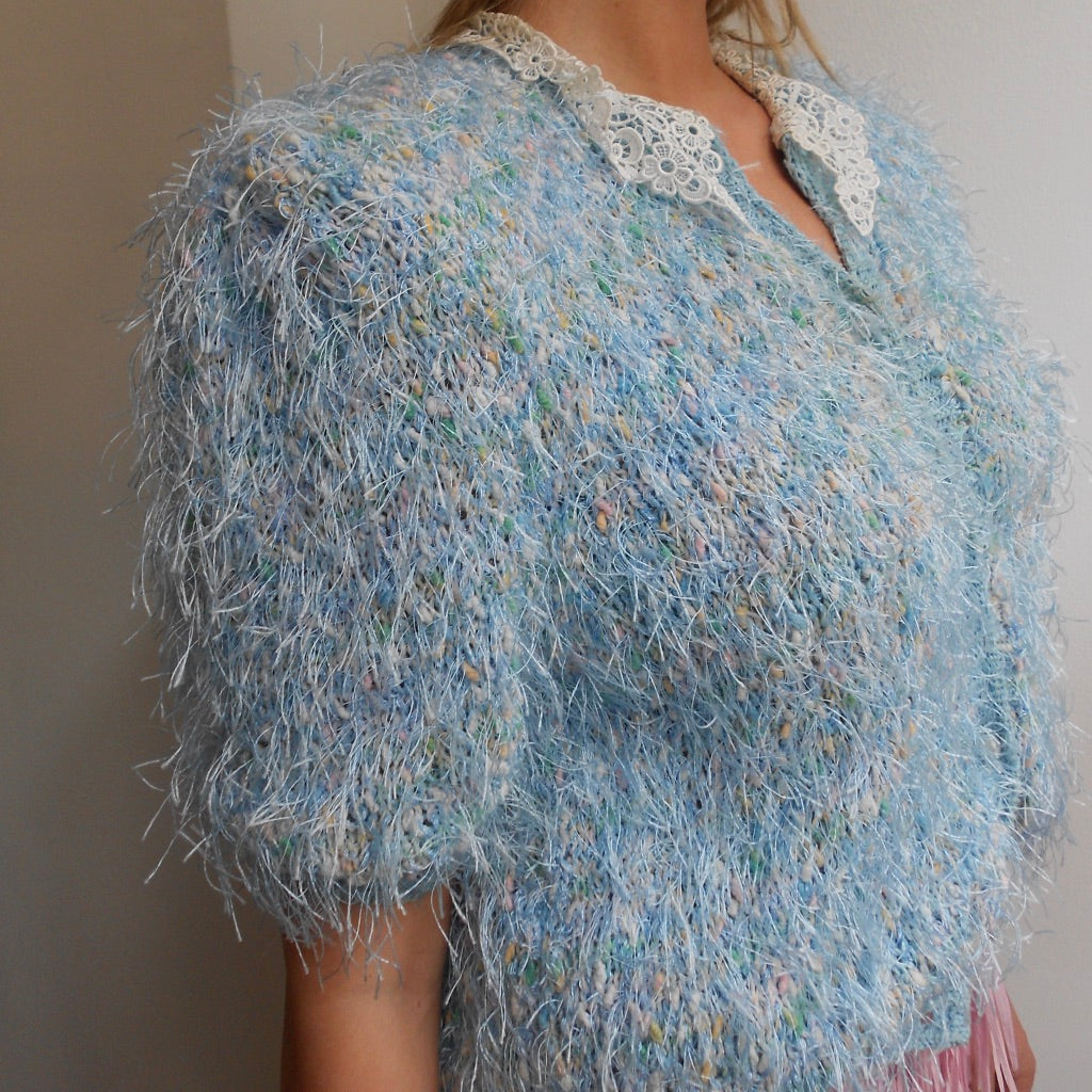Missoni 80's Fluffy Knit Top