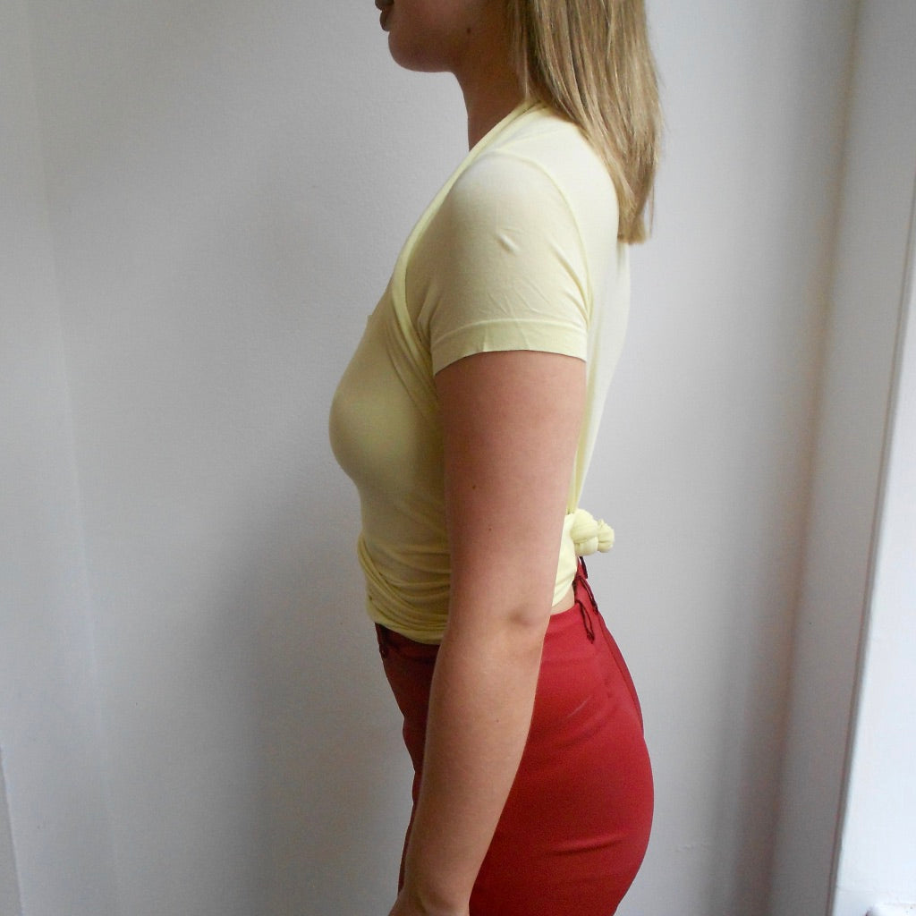 United Colours of Benetton Butter Yellow Top