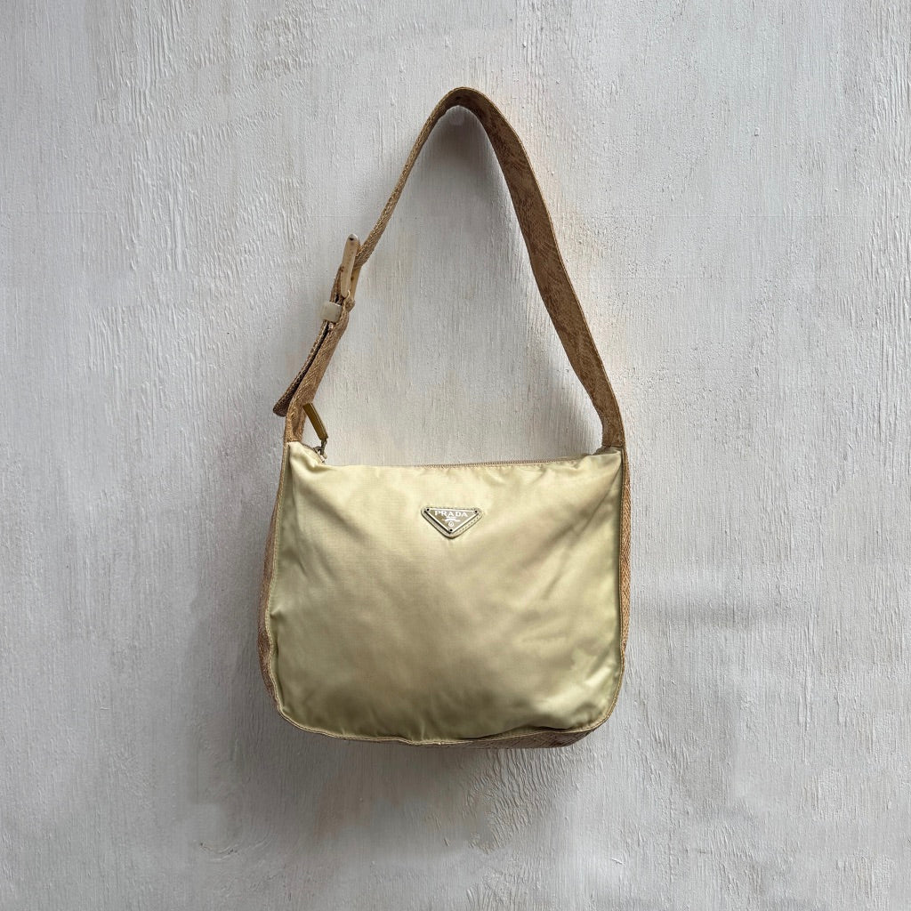 Prada Tessuto Nylon and Serpent Bag